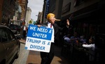 اعتراض به نامزد جمهوری خواه ریاست جمهوری در کلیولند