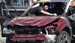 انفجار بمب کارگذاری شده در یک خودرو، امروز جان پاول شرمت خبرنگار روزنامه اوکراین را گرفت.