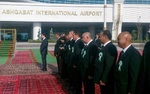 افتتاح فرودگاه بین‌المللی عشق آباد
