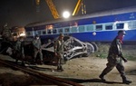 خروج قطار از ریل در هند
