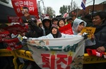 معترضان خواستار استعفای رئیس‌جمهور کره جنوبی
