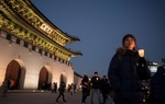 جشن تعلیق رئیس جمهور کره جنوبی
