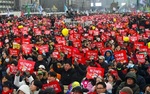 تظاهرات در سئول

