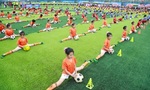 مراسم افتتاحیه برنامه فوتبال در لیائونینگ، چین 
